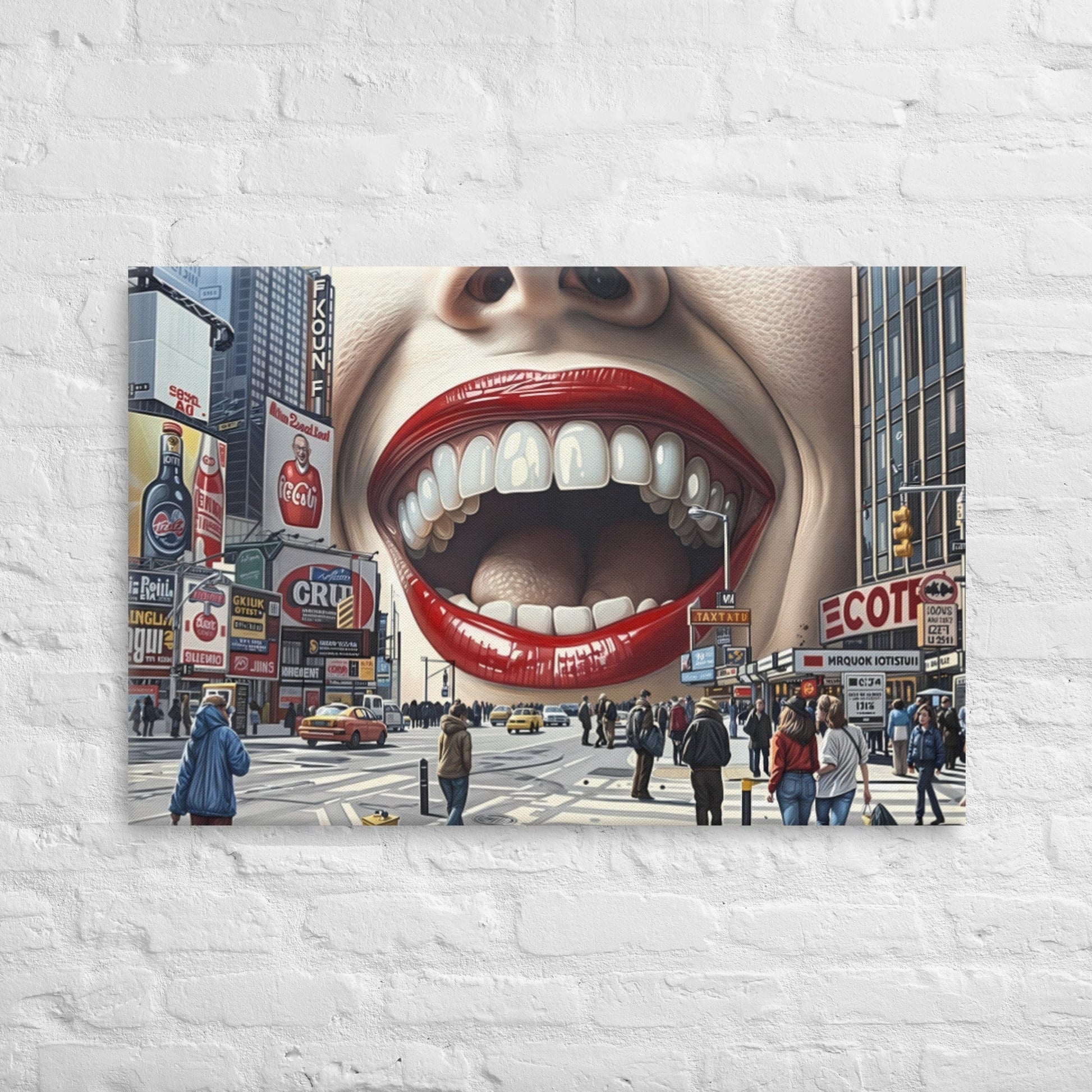 Tableau Collage Pop Art - Jour de Shopping  Art Virtuoso   