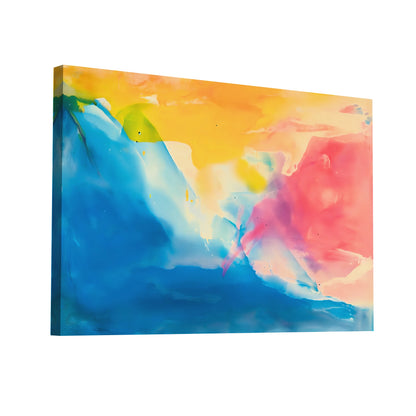 Product Hero 3D WebP Tableau Coloré Abstrait - Sensations sur Toile - Art Virtuoso
