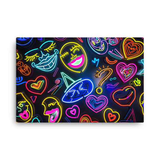 tableau coloré pop art 24″×36″