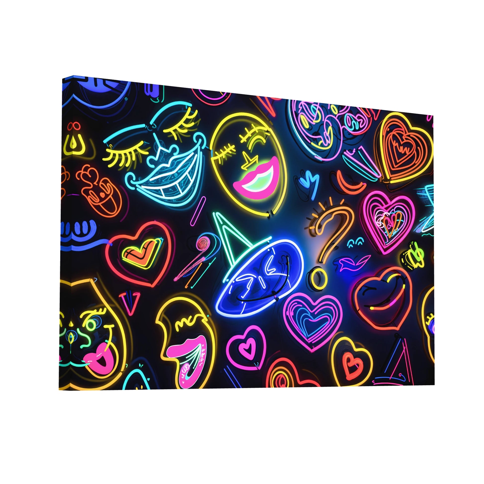 Product Hero 3D WebP Tableau Coloré Pop Art - Art Virtuoso