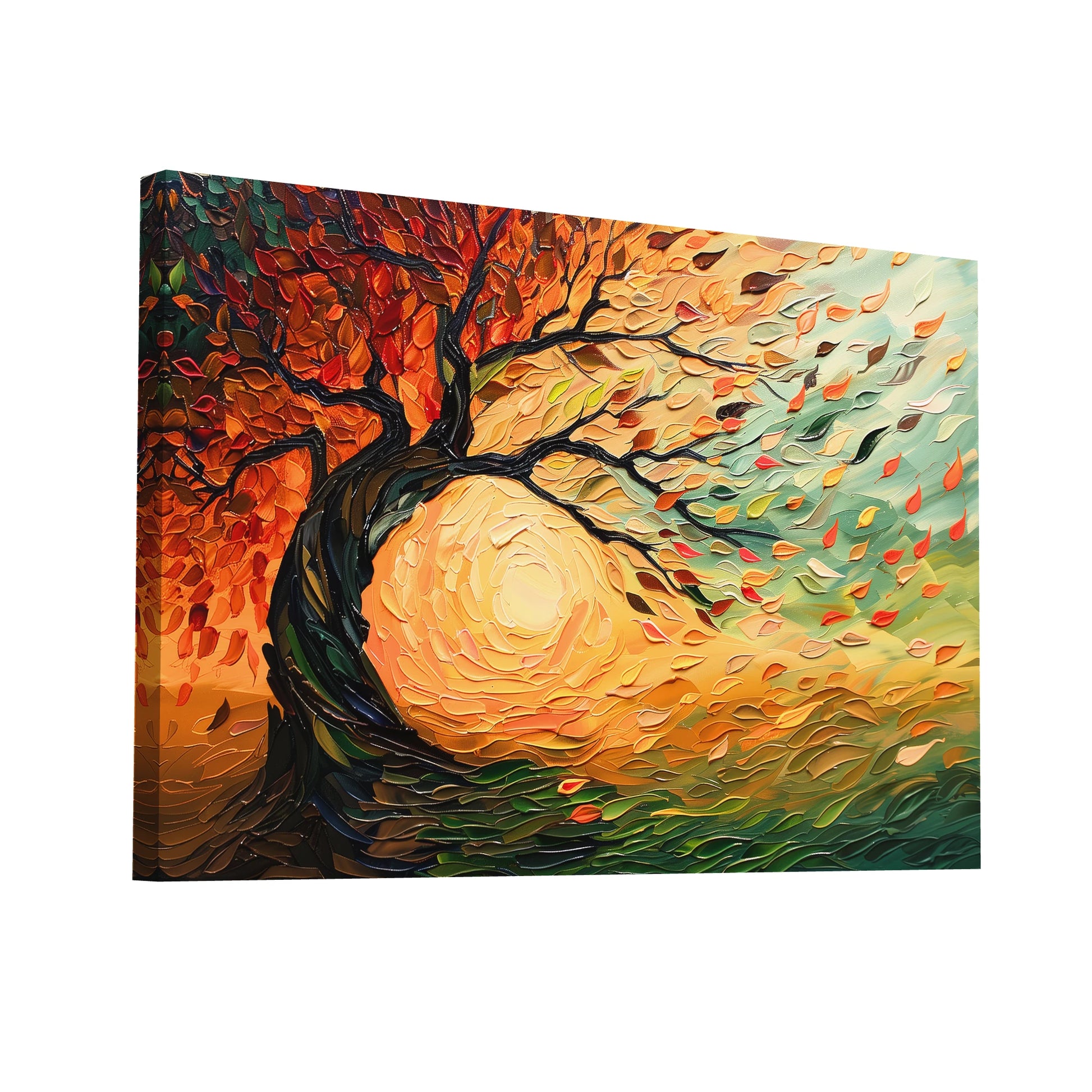 Product Hero 3D WebP Tableau Contemporain Arbre de Vie - Art Virtuoso
