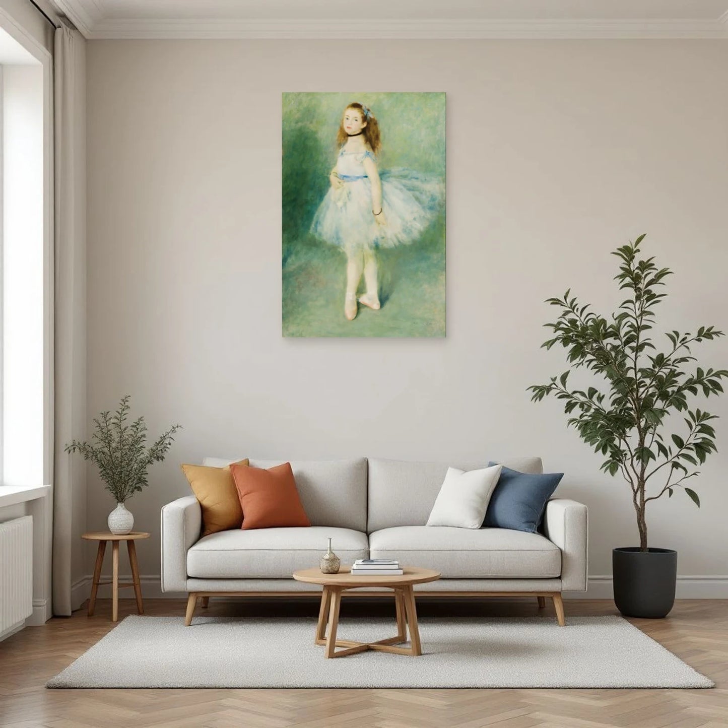 Tableau La Danseuse – Pierre-Auguste Renoir dans un salon - Art Virtuoso
