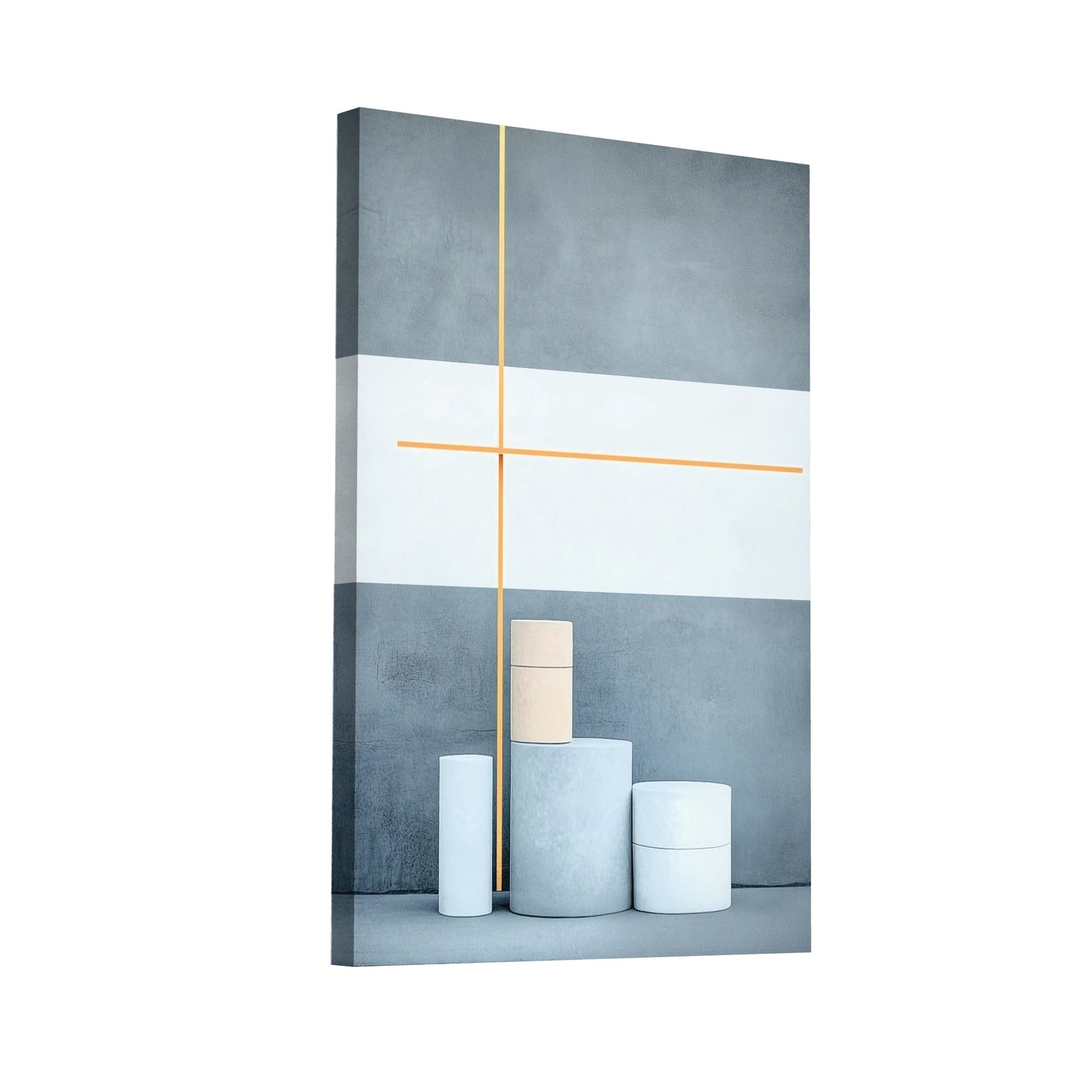 Product Hero 3D WebP Tableau Déco - Bureau Épuré - Art Virtuoso