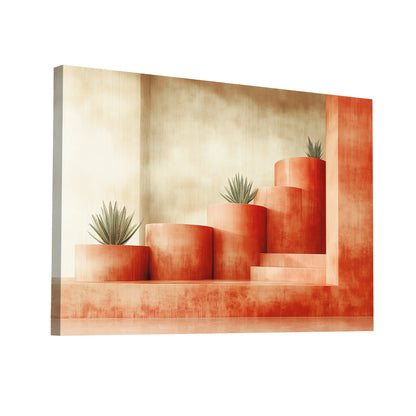 Product Hero 3D WebP Tableau Déco Terracotta - Art Virtuoso