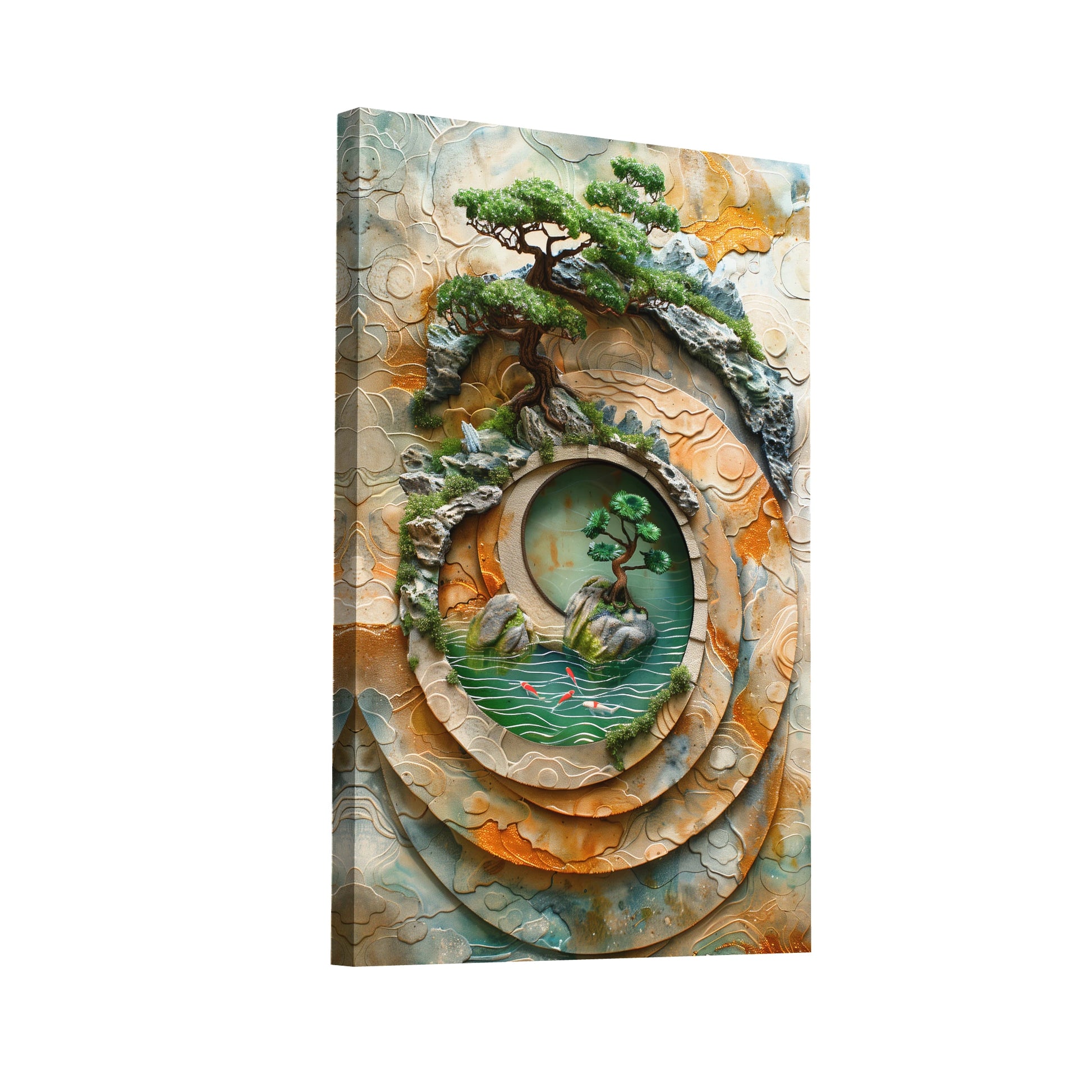 Product Hero 3D WebP Tableau Déco Zen - Art Virtuoso