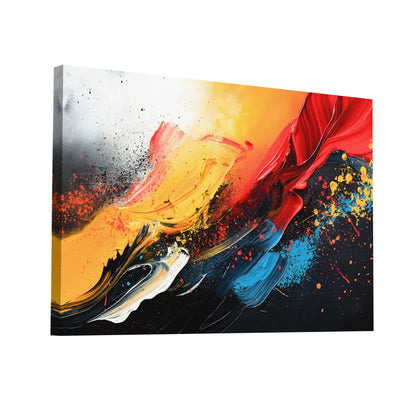 Product Hero 3D WebP Tableau Design Coloré - Lumière et Ombre - Art Virtuoso