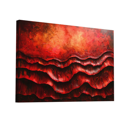 Product Hero 3D WebP Tableau Design - Rouge Irradiant - Art Virtuoso