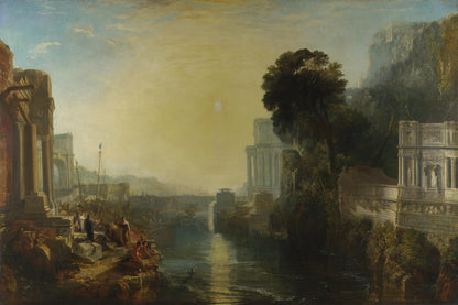 Didon construisant Carthage de William Turner – reproduction sur toile – format L