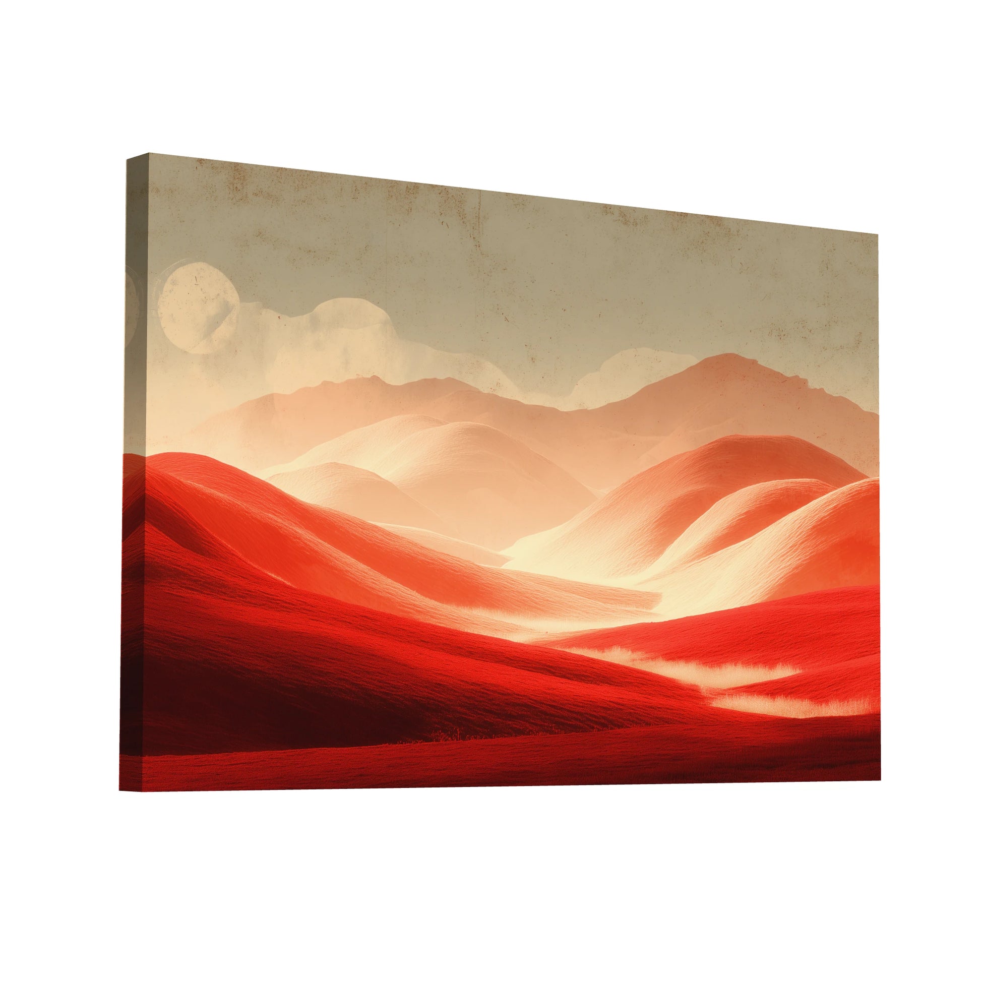 Product Hero 3D WebP Tableau Dunes Ondulantes d' Italie - Art Virtuoso