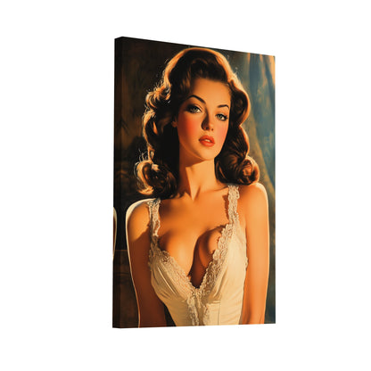 Product Hero 3D WebP Tableau Femme Vintage : Diva Hollywoodienne - Art Virtuoso