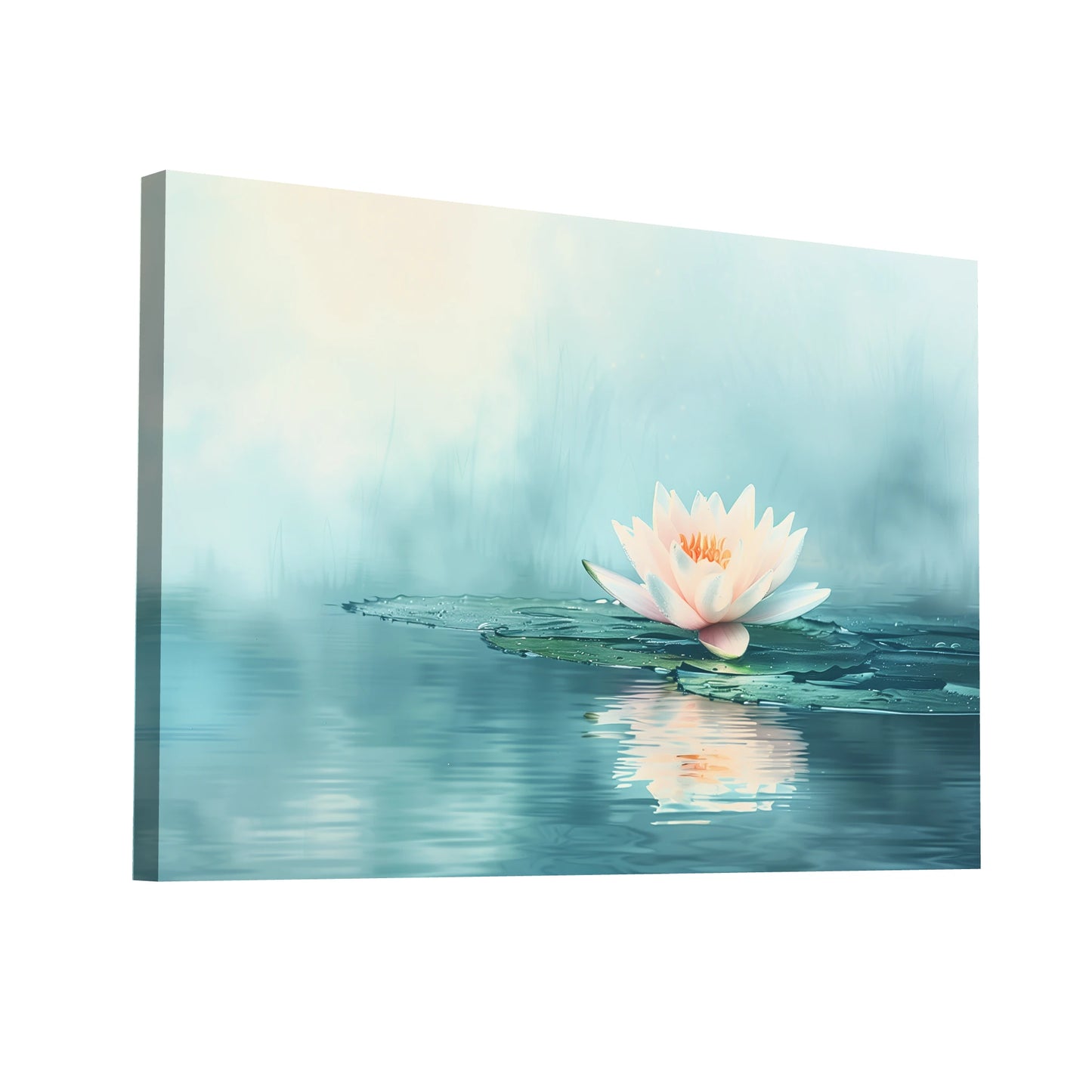 Product Hero 3D WebP Tableau Fleur de Lotus - Art Virtuoso