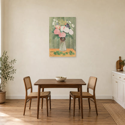 Tableau Fleurs dans un vase – Henri Rousseau dans une cuisine - Art Virtuoso