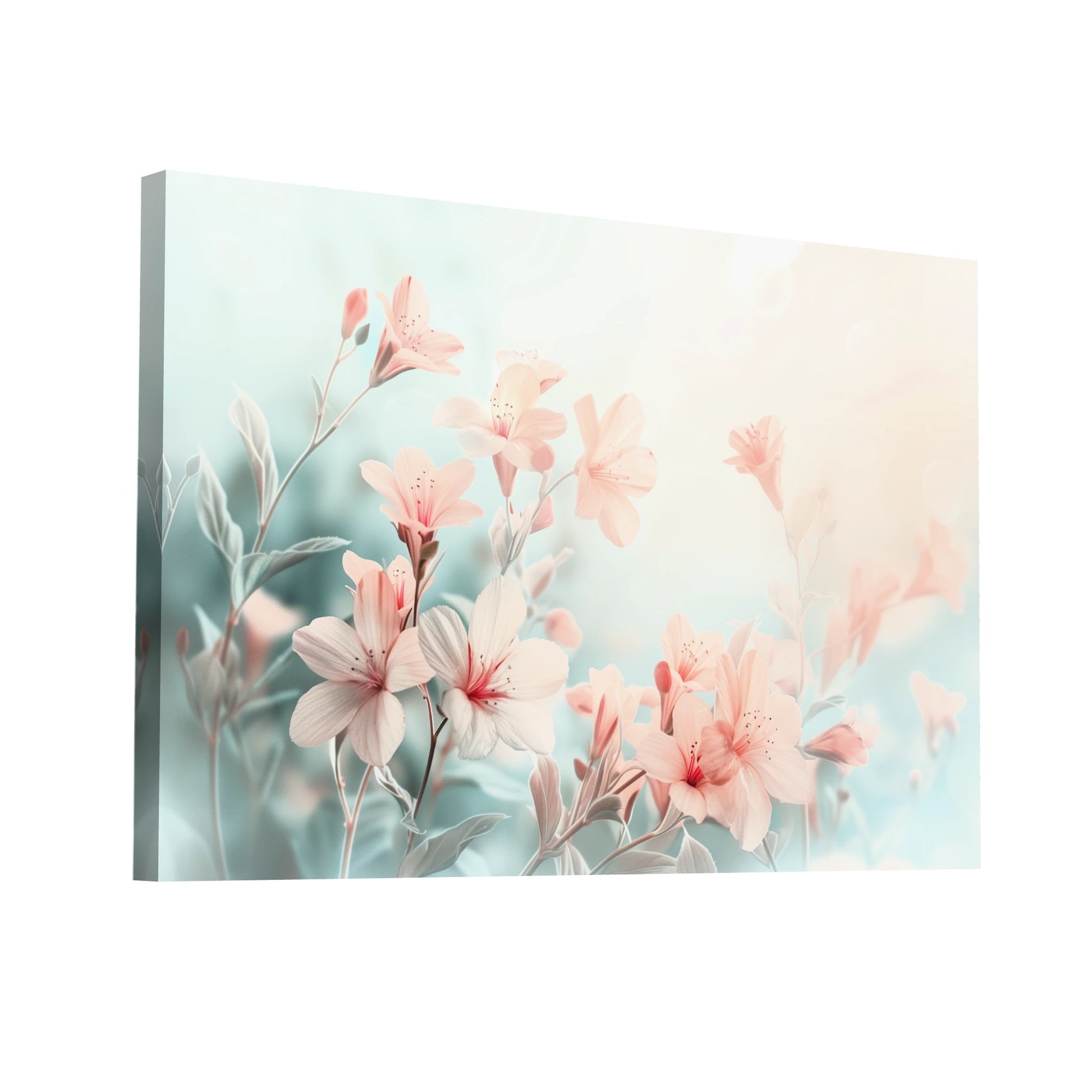 Product Hero 3D WebP Tableau Fleurs Moderne - Art Virtuoso