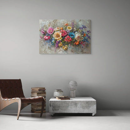 Tableau Fleurs Vintage Art Virtuoso