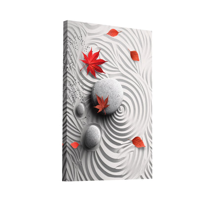 Product Hero 3D WebP Tableau Galet Zen - Art Virtuoso