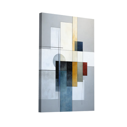 Product Hero 3D WebP Tableau Géométrique Style Moderne - Art Virtuoso