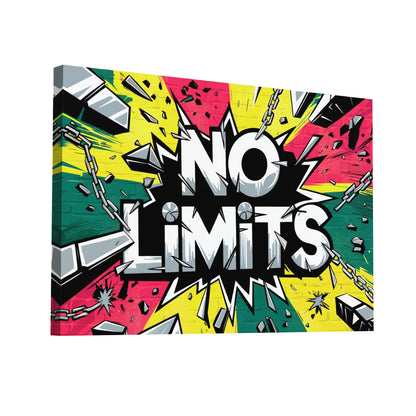 Product Hero 3D WebP Tableau Graffiti - No Limits - Art Virtuoso
