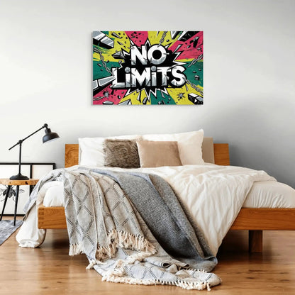 Tableau Graffiti - No Limits Affiches, reproductions et œuvres graphiques Art Virtuoso