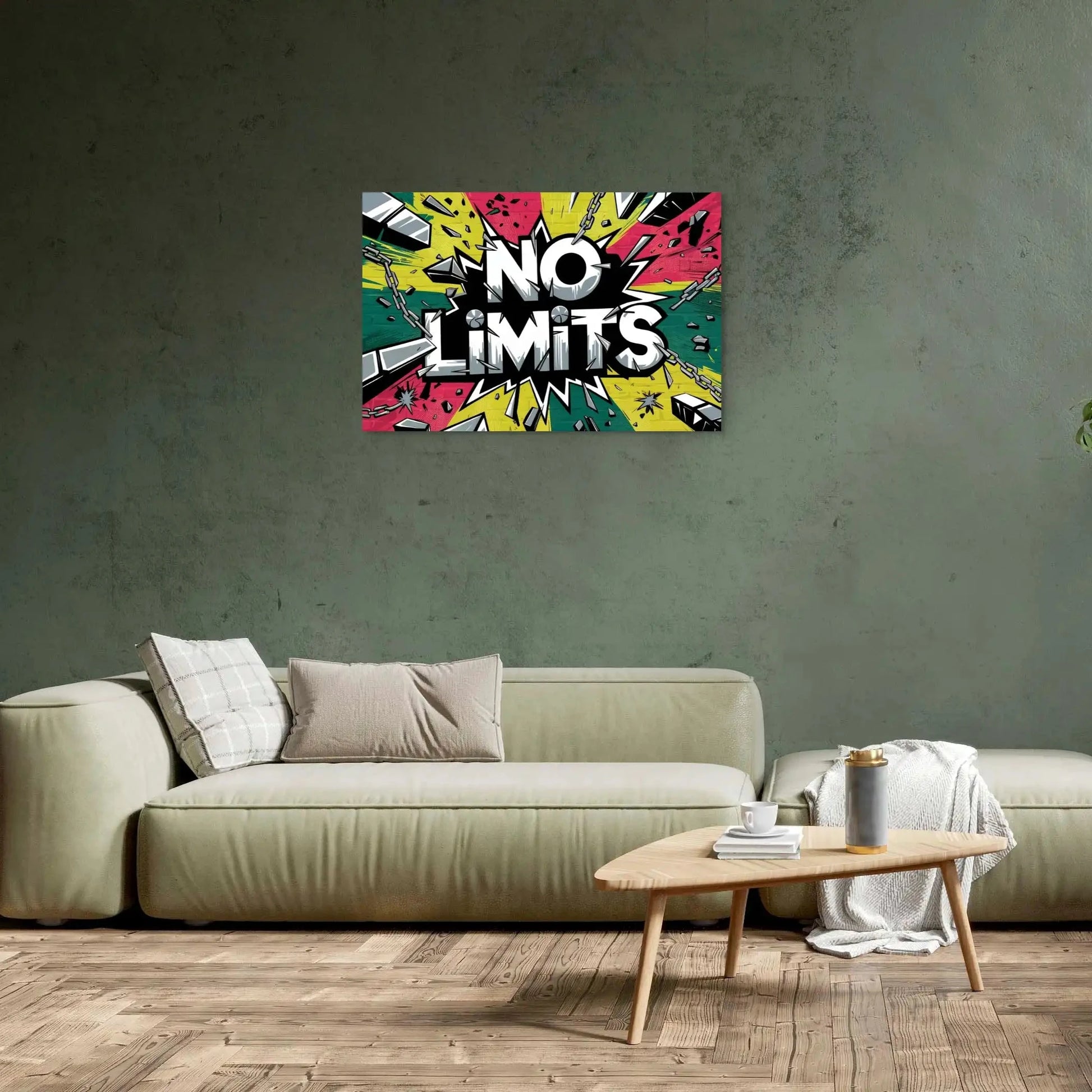 Tableau Graffiti - No Limits Affiches, reproductions et œuvres graphiques Art Virtuoso