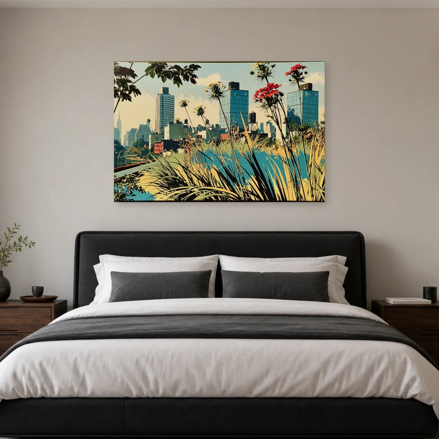 Tableau High Line New York - Jardin Suspendu - tableau New York dans une chambre - Art Virtuoso