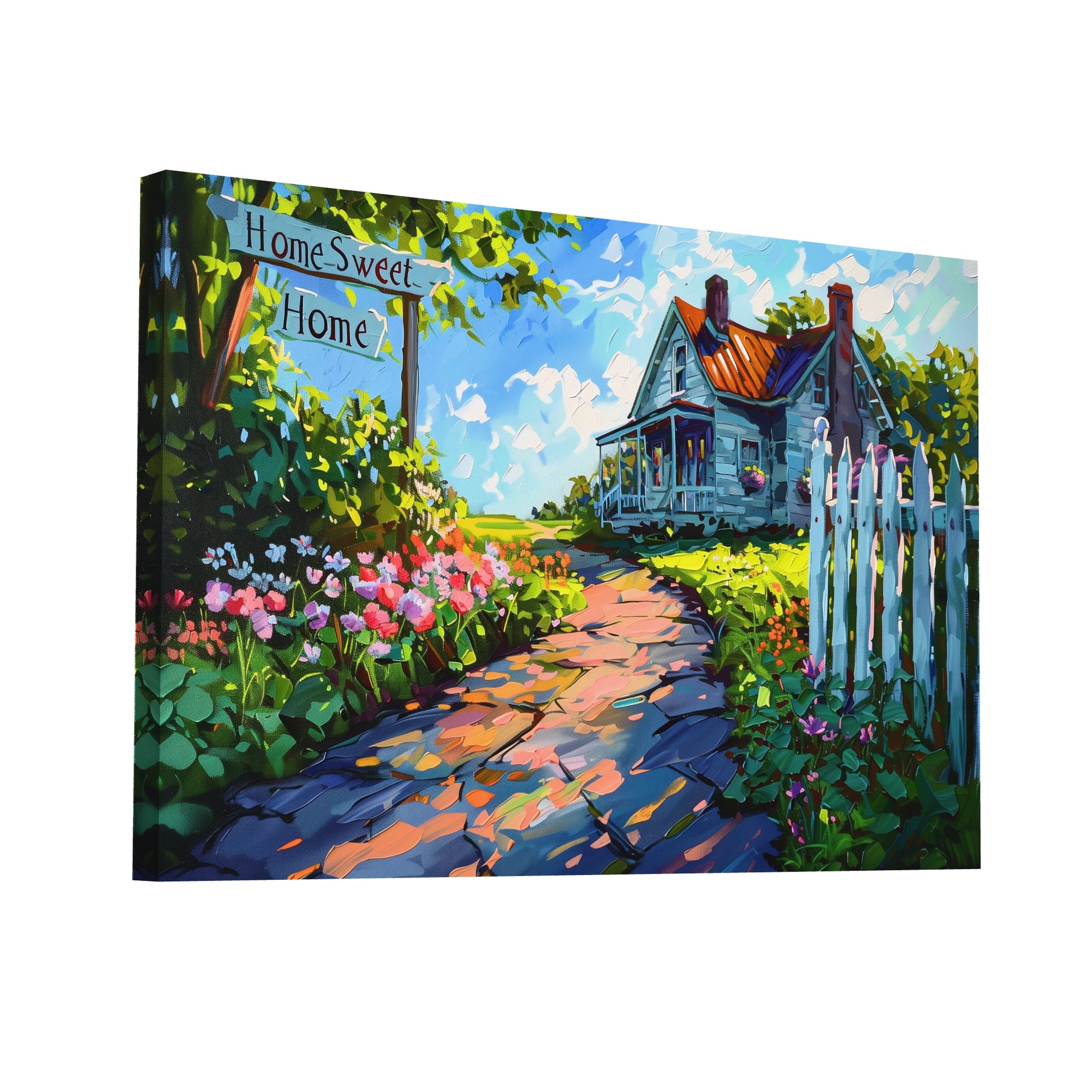 Product Hero 3D WebP Tableau Home Sweet Home - Art Virtuoso