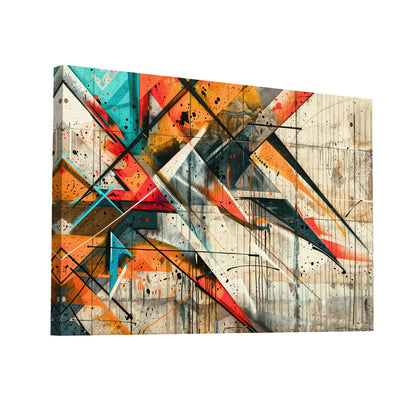 Product Hero 3D WebP Tableau Horizontal Street Art – Expression Urbaine - Art Virtuoso