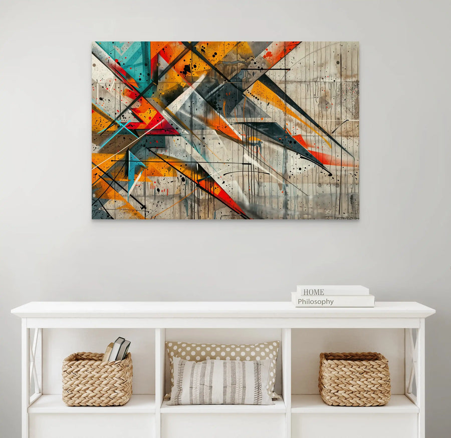 Tableau Horizontal Street Art – Expression Urbaine