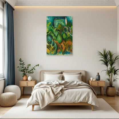 Tableau Le Jardin à Munich – Raoul Dufy dans une chambre - Art Virtuoso