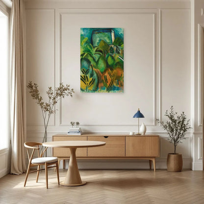 Tableau Le Jardin à Munich – Raoul Dufy dans une salle à manger - Art Virtuoso