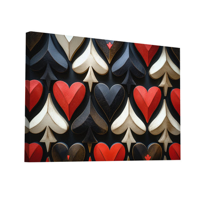 Product Hero 3D WebP Tableau Jeu de Cartes - Art Virtuoso