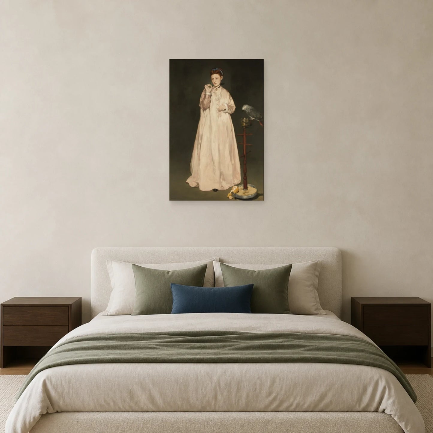 Tableau Jeune Dame en 1866 – Édouard Manet dans une chambre - Art Virtuoso