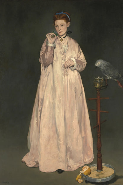 Tableau Jeune Dame en 1866 – Édouard Manet - impression sur toile, format XL