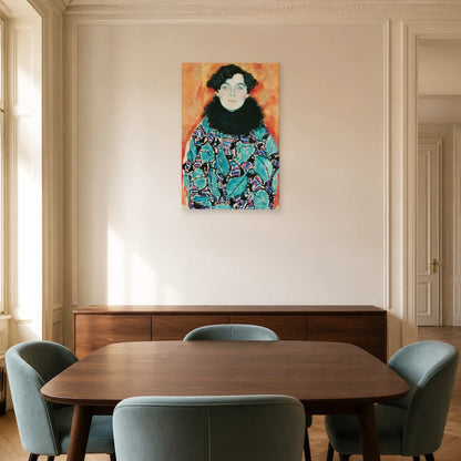 Tableau Johanna Staude – Gustav Klimt dans une salle à manger - Art Virtuoso