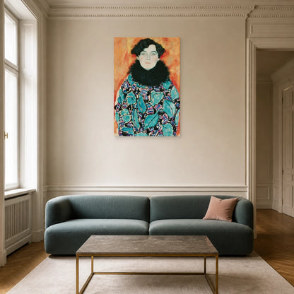Tableau Johanna Staude – Gustav Klimt dans un salon - Art Virtuoso