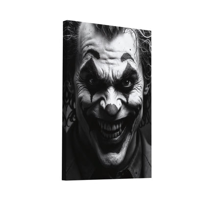 Product Hero 3D WebP Tableau Joker Noir et Blanc - Art Virtuoso