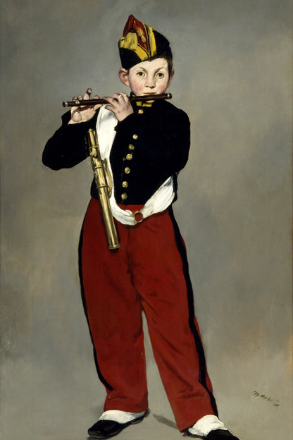 Tableau Le Joueur de fifre – Édouard Manet - impression sur toile, format L