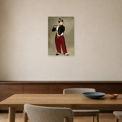 Tableau Le Joueur de fifre – Édouard Manet dans une salle à manger - Art Virtuoso