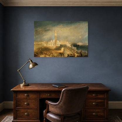 Tableau Juliette et sa nourrice – William Turner dans un bureau - Art Virtuoso