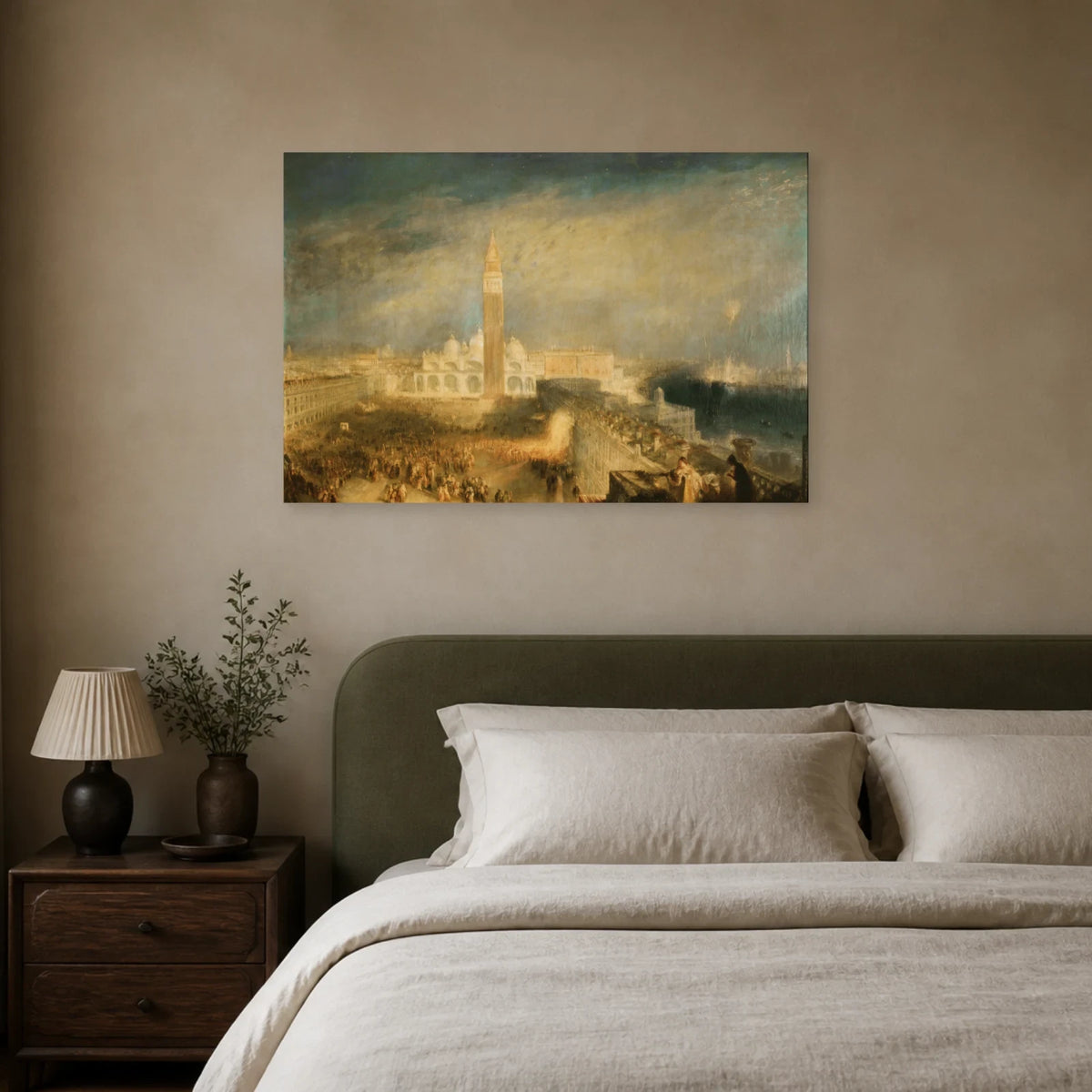 Tableau Juliette et sa nourrice – William Turner dans une chambre - Art Virtuoso