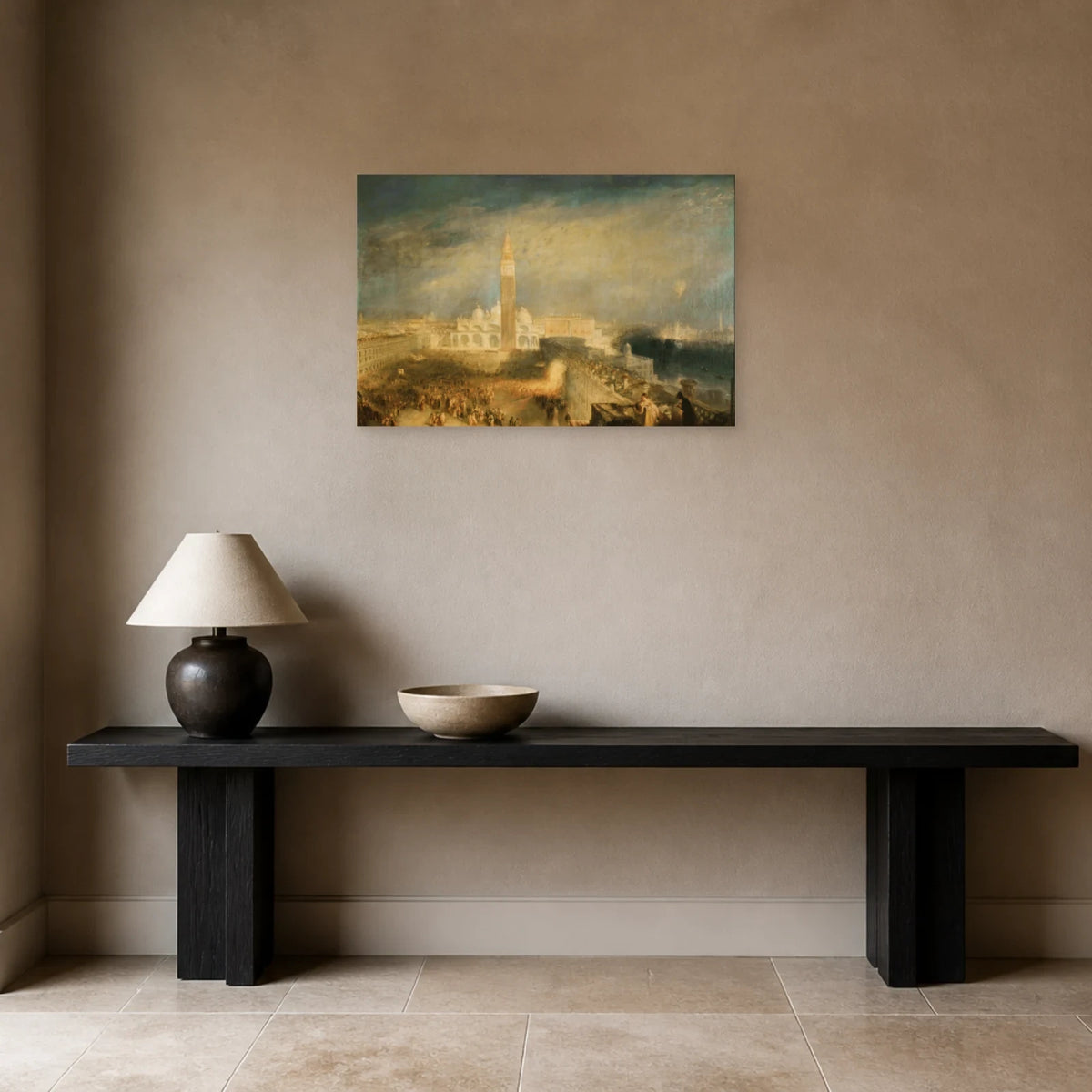 Tableau Juliette et sa nourrice – William Turner dans une entrée ou un couloir - Art Virtuoso