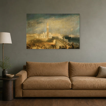 Tableau Juliette et sa nourrice – William Turner dans un salon - Art Virtuoso
