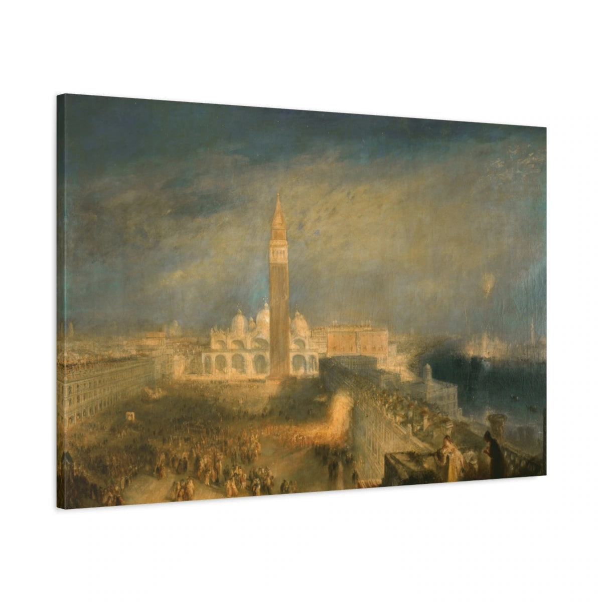 Tableau Juliette et sa nourrice – William Turner - toile 3D avec bords imprimés - Art Virtuoso