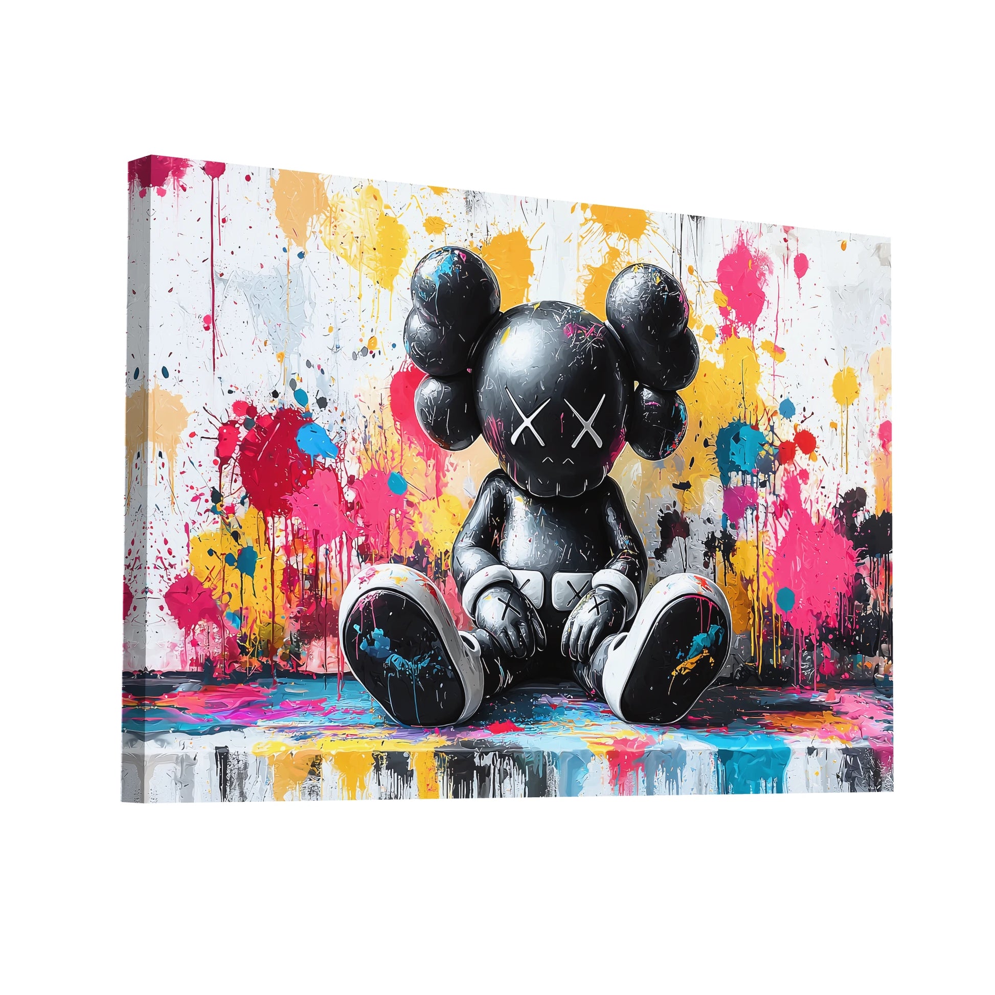 Product Hero 3D WebP Tableau Mullticolore Pop Art - Art Virtuoso