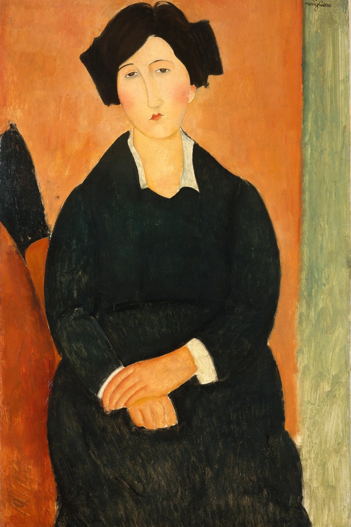 L’Italienne d’Amedeo Modigliani – reproduction sur toile – format S