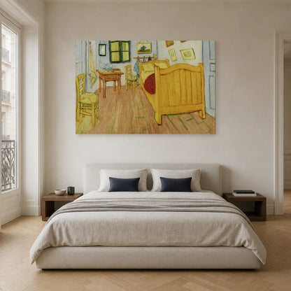 Tableau La Chambre à Arles – Vincent van Gogh dans une chambre - Art Virtuoso
