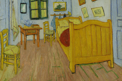 Tableau La Chambre à Arles – Vincent van Gogh – reproduction sur toile, format XL