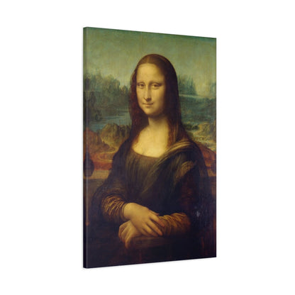 Tableau La Joconde – Léonard de Vinci - toile 3D avec bords imprimés - Art Virtuoso