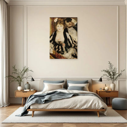 Tableau La Loge – Pierre-Auguste Renoir dans une chambre - Art Virtuoso