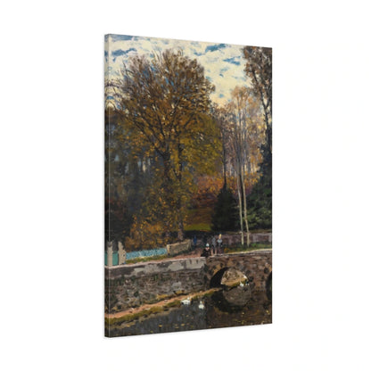Tableau La Mare aux canards à Louveciennes – Alfred Sisley - toile 3D avec bords imprimés - Art Virtuoso