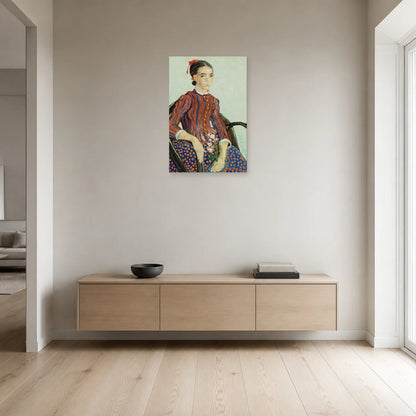 Tableau La Mousmé – Vincent van Gogh dans une entrée ou un couloir - Art Virtuoso